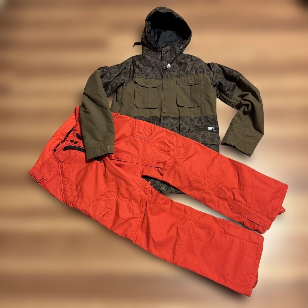 くん　Burton スノーボードウェアセット　メンズ Sサイズ
