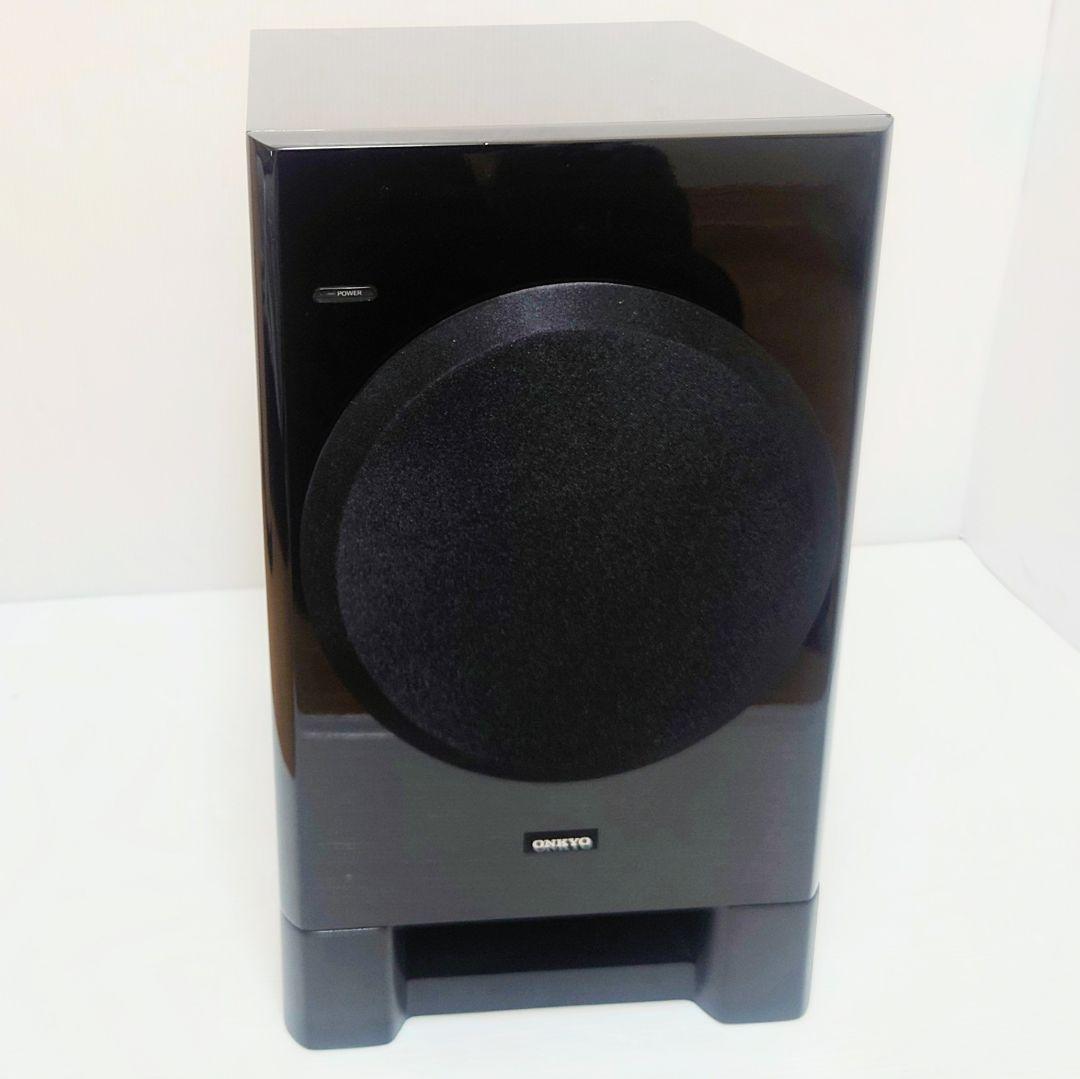 ONKYO アンプ内蔵サブウーファー SL-D501 B ピアノ仕上げ