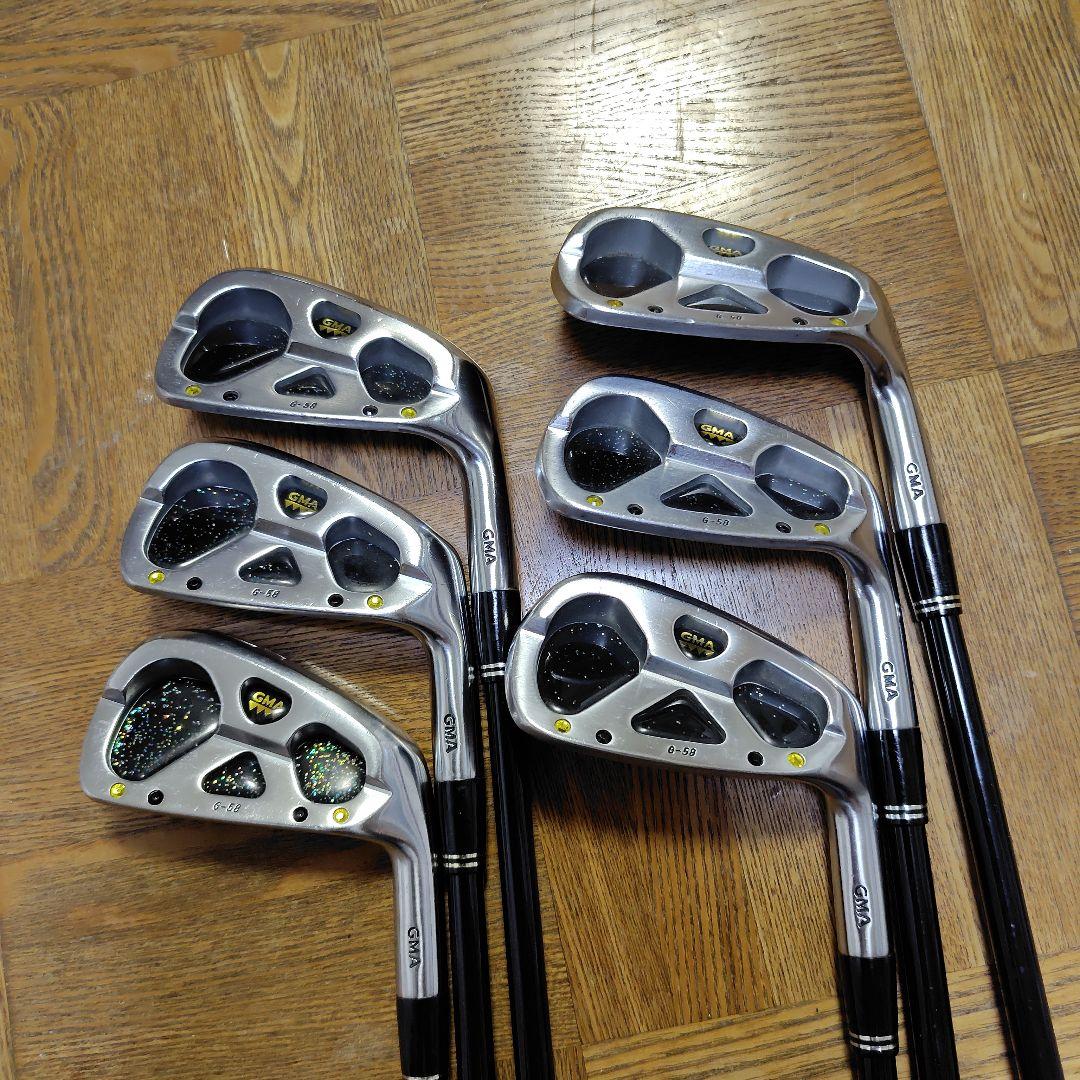 GMA G-58 アイアンセット 6本セット ジャンボ尾崎