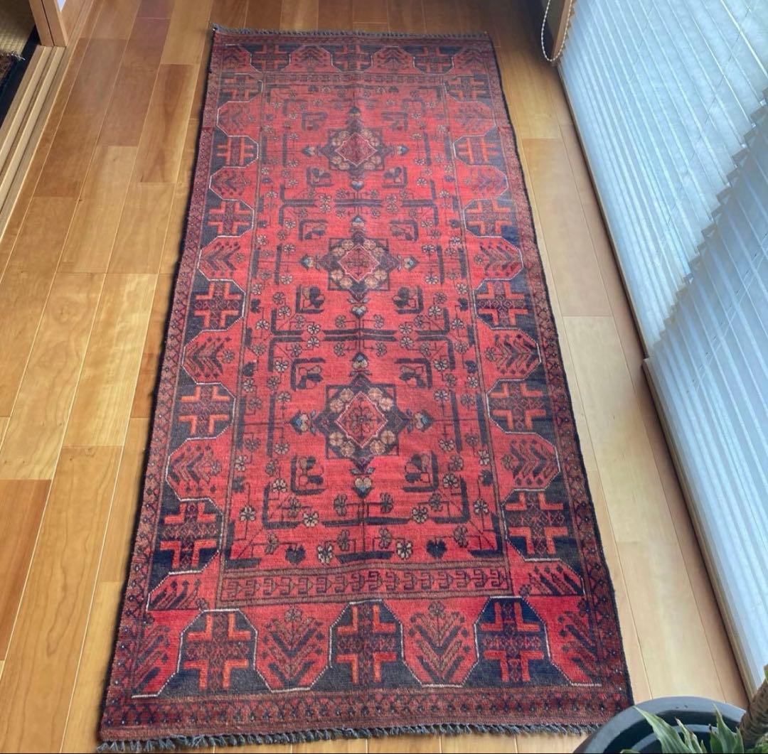 ヴィンテージラグ　トライバルラグ　トルクメン