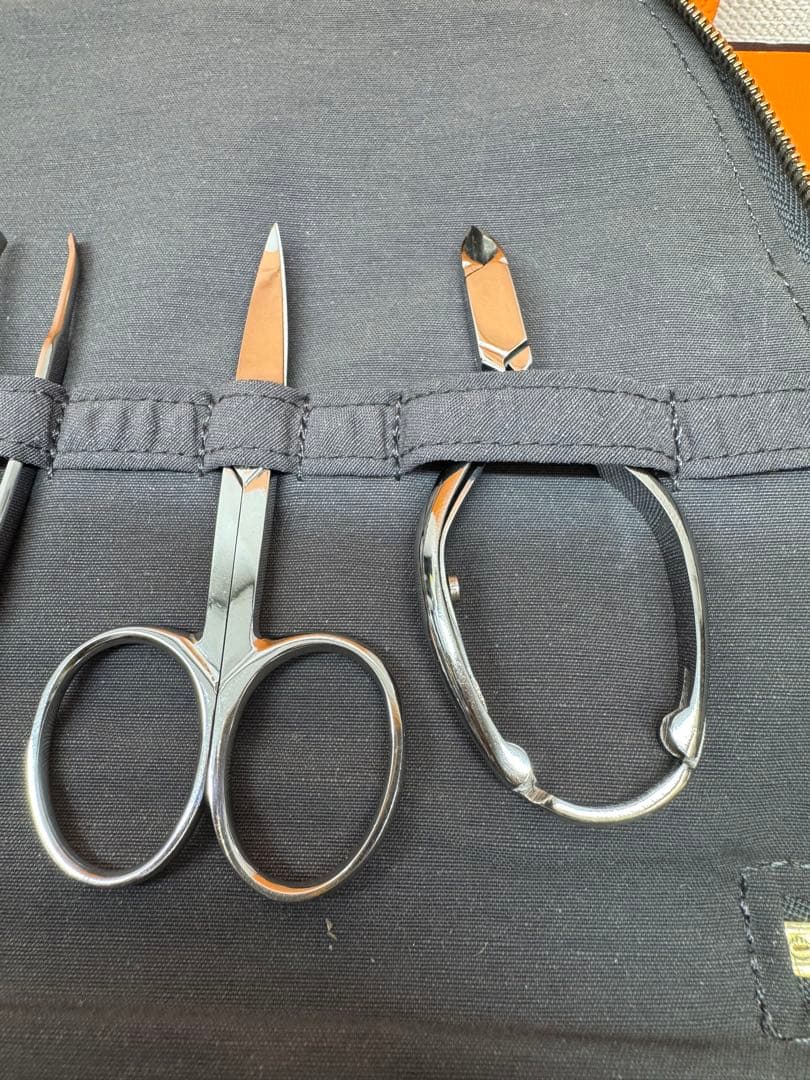 エルメス　グルーミングセット　箱袋あり！ほぼ未使用　ネイルケア