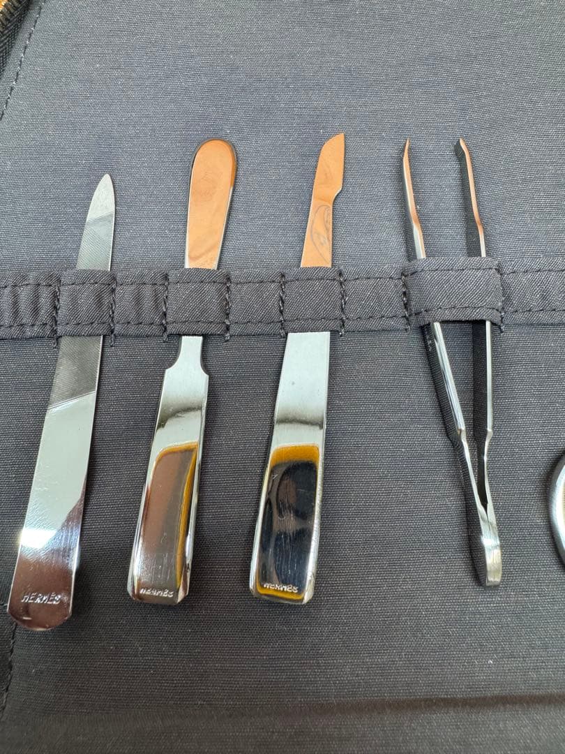 エルメス　グルーミングセット　箱袋あり！ほぼ未使用　ネイルケア