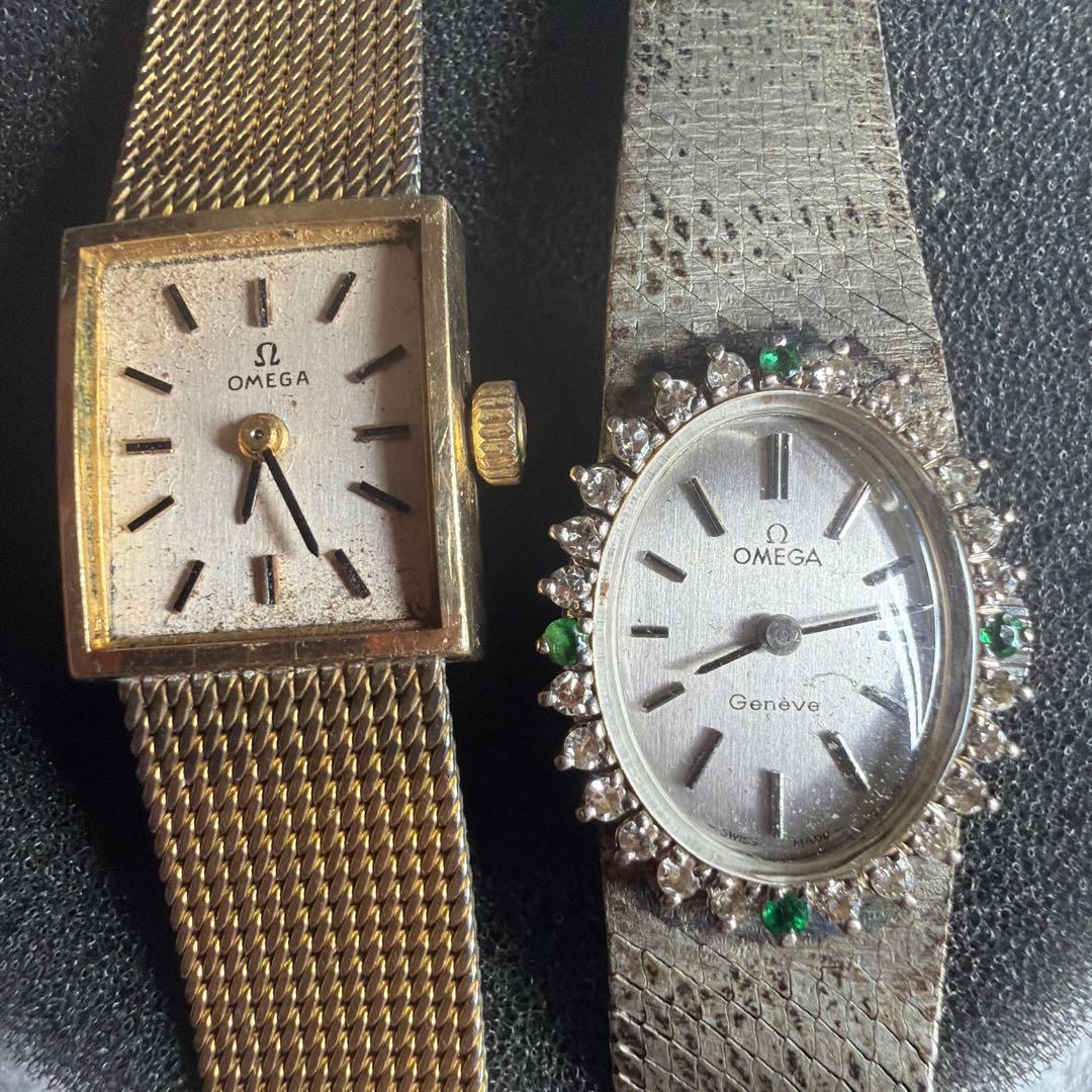OMEGA レディース　腕時計　２点まとめ