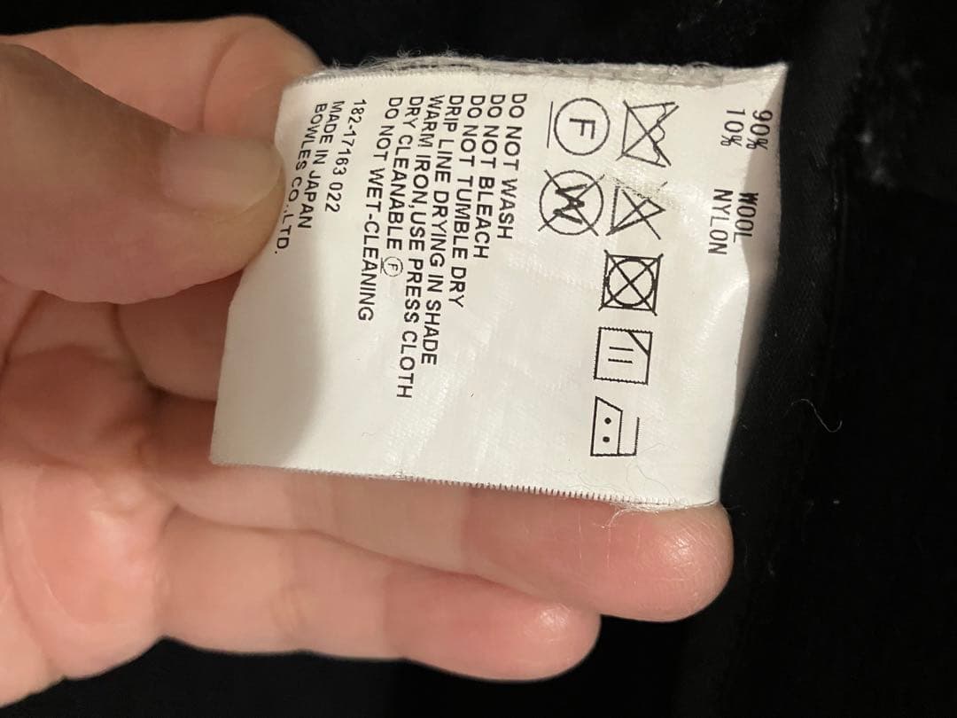 HYKE ダッフルコート ネイビー