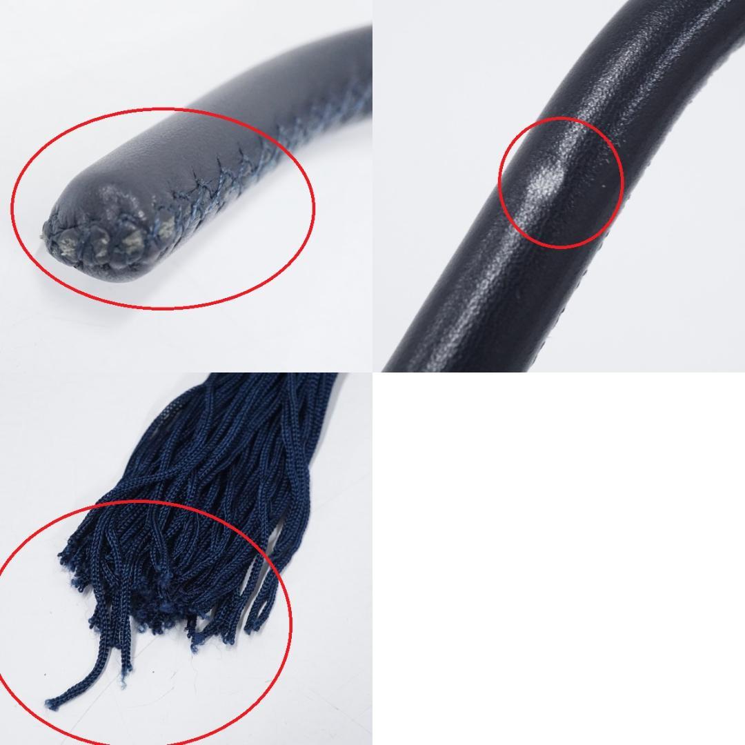 傘 フォックスアンブレラズ USED美品 ネイビー 英国製 レザー手元