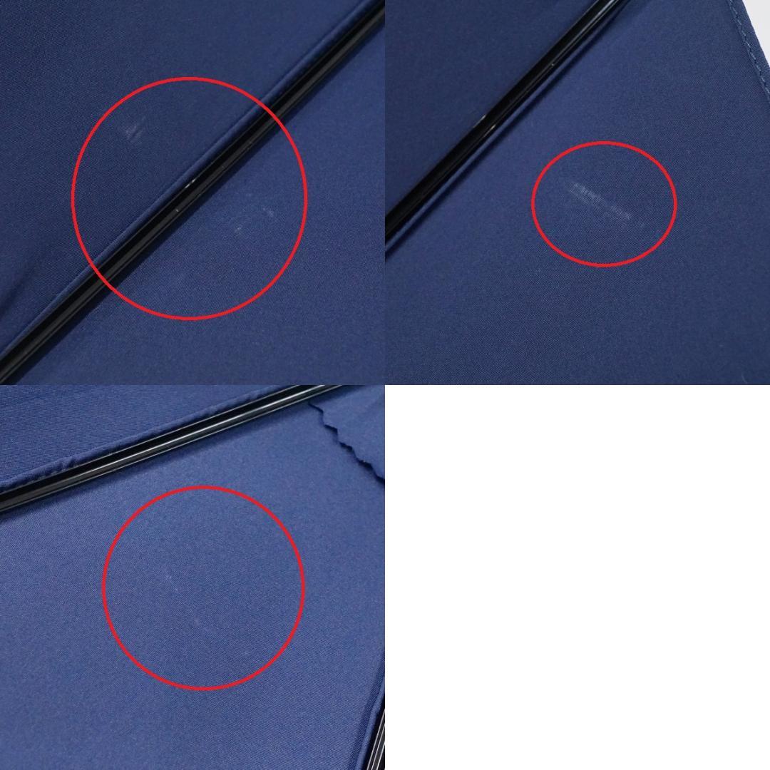 傘 フォックスアンブレラズ USED美品 ネイビー 英国製 レザー手元