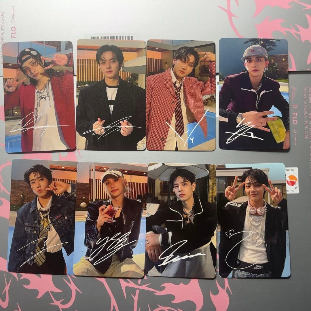 straykids HMV do it ラキドロ　サイン　A トレカ　8枚セット