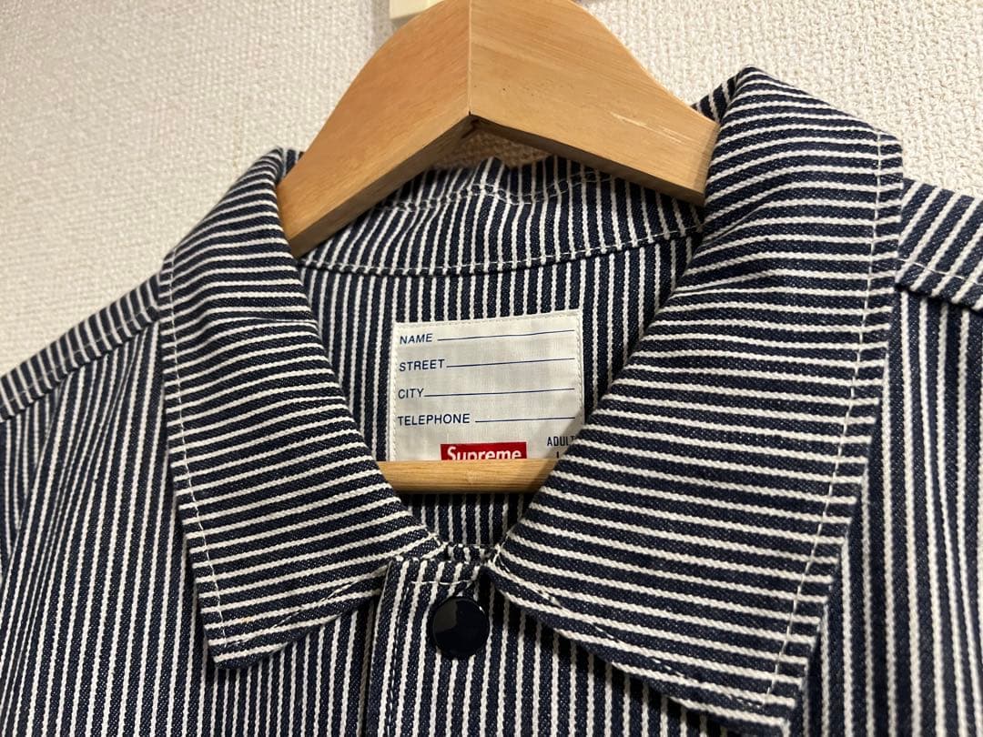 Supreme ストライプ　ジャケット