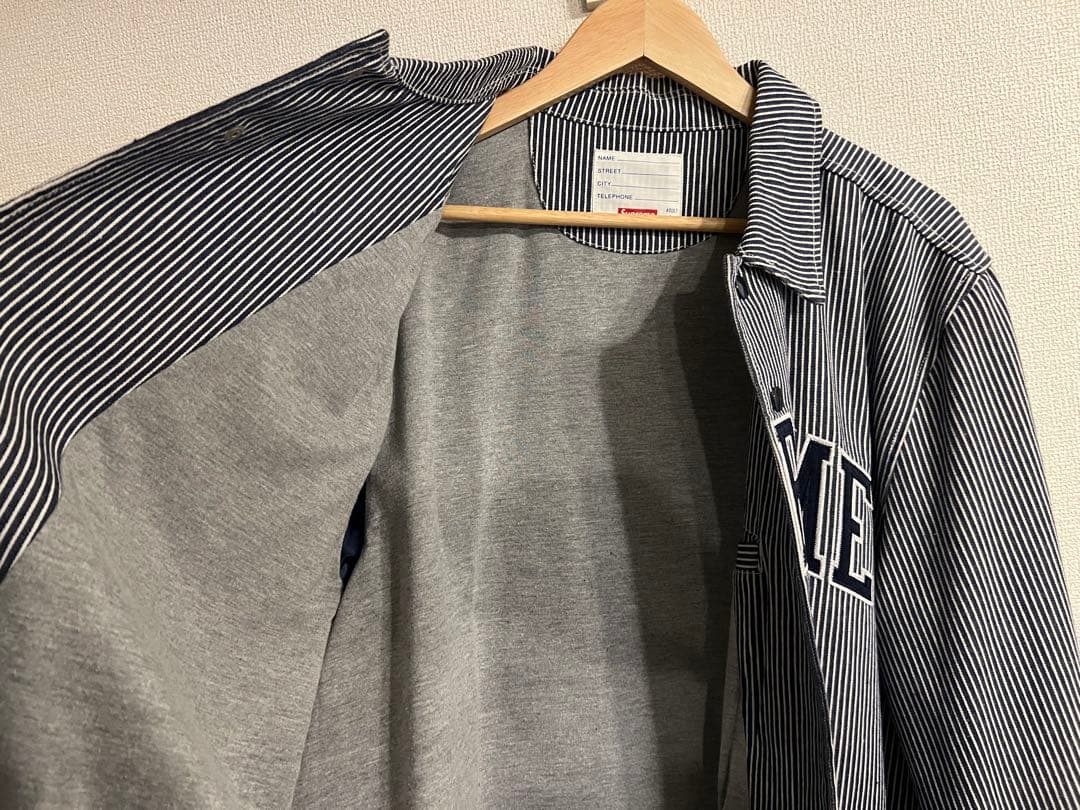 Supreme ストライプ　ジャケット