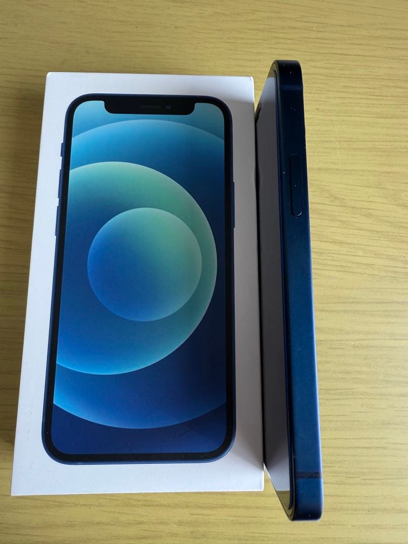 Apple iPhone 12 mini 64gb 本体 ブルー5.4インチ