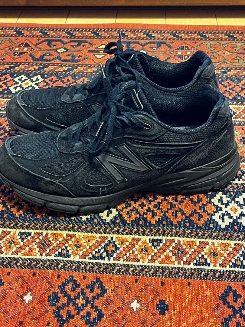 Newbalance 990v4 トリプルブラック　26.5センチ