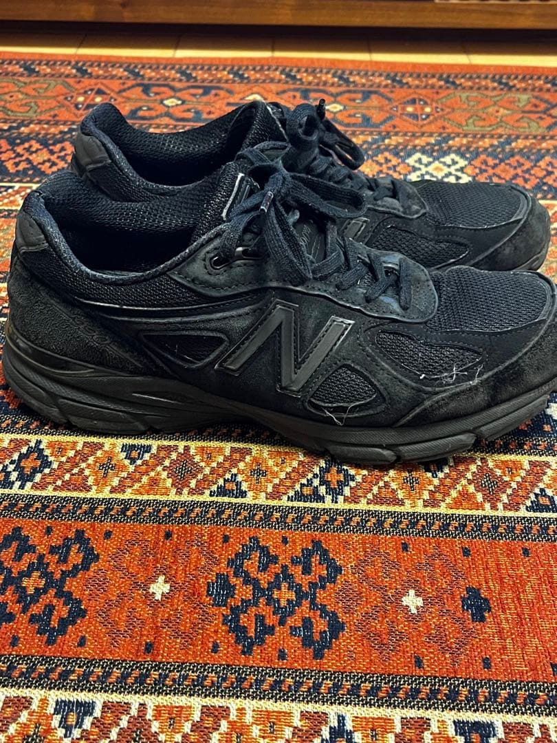Newbalance 990v4 トリプルブラック　26.5センチ