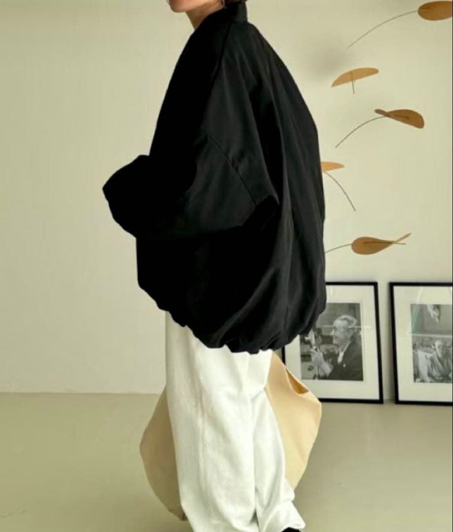 ジャケット・アウター argue/ CHOUCHIN DOWN BLOUSON/BLACK