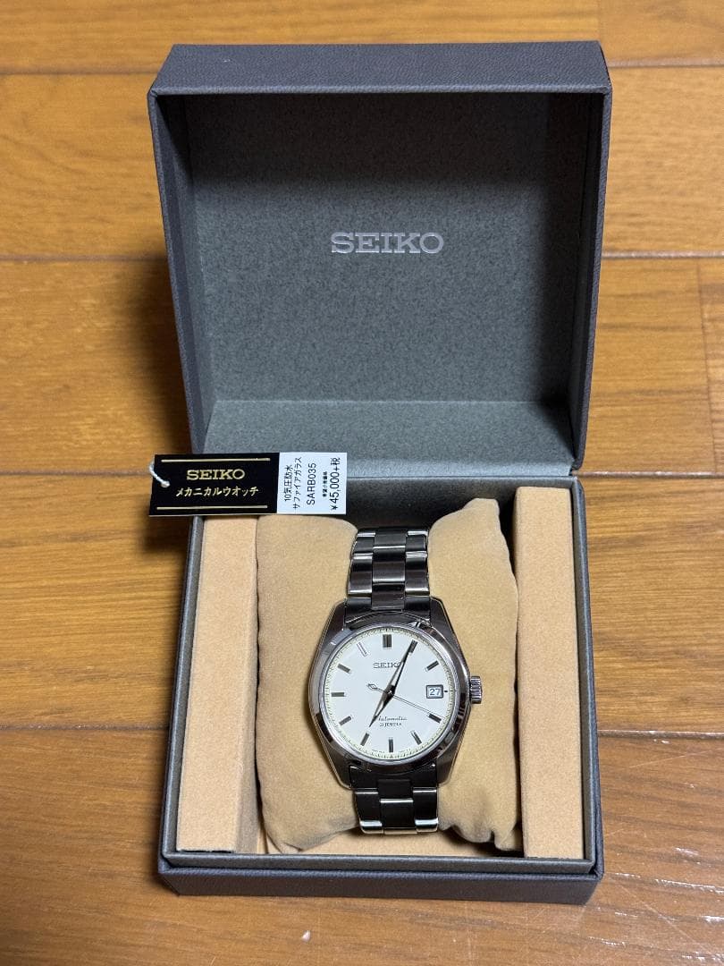 ◆新品同様 セイコーメカニカル_SARB035◆