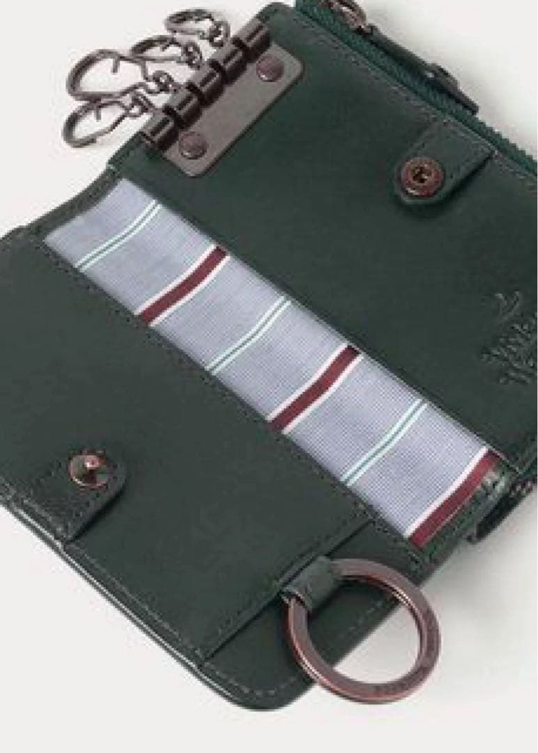 新品☆ヴィヴィアン☆ キーケース＋L字ファスナー小銭入れ＋キーリング☆コッパー緑