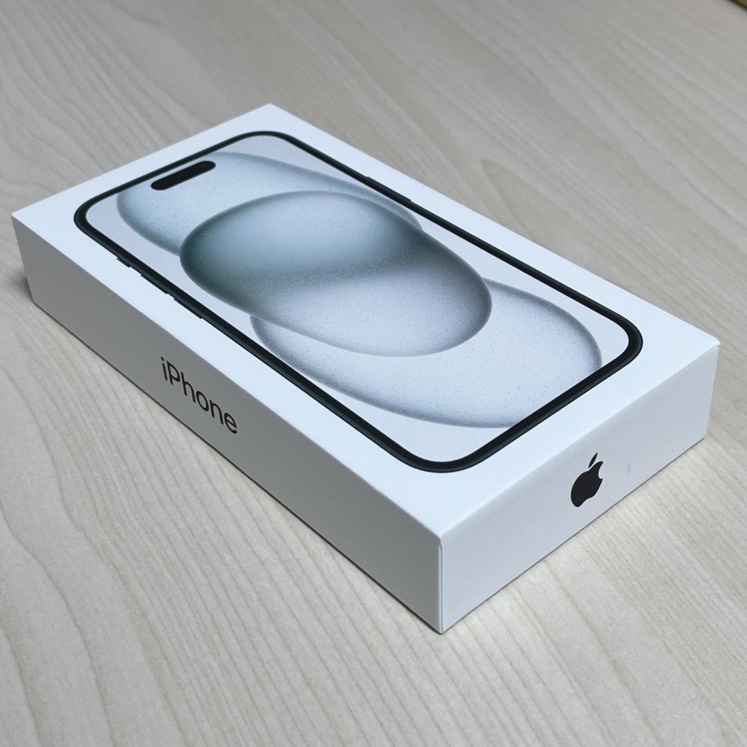 新品未開封 iPhone 15 128GB 本体 ブラック apple