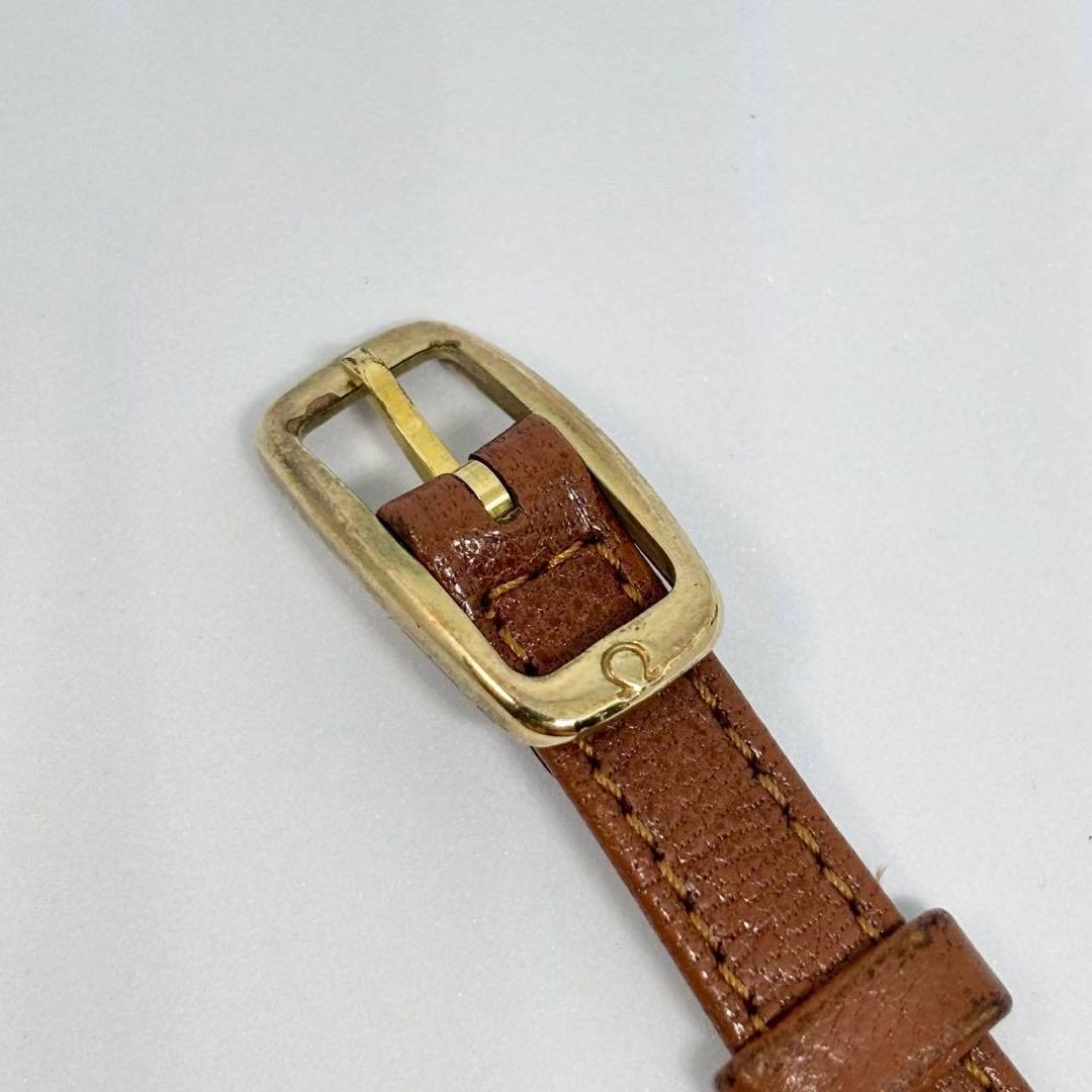 OMEGA デビル プッシュ式リューズ クォーツ レディース腕時計 40