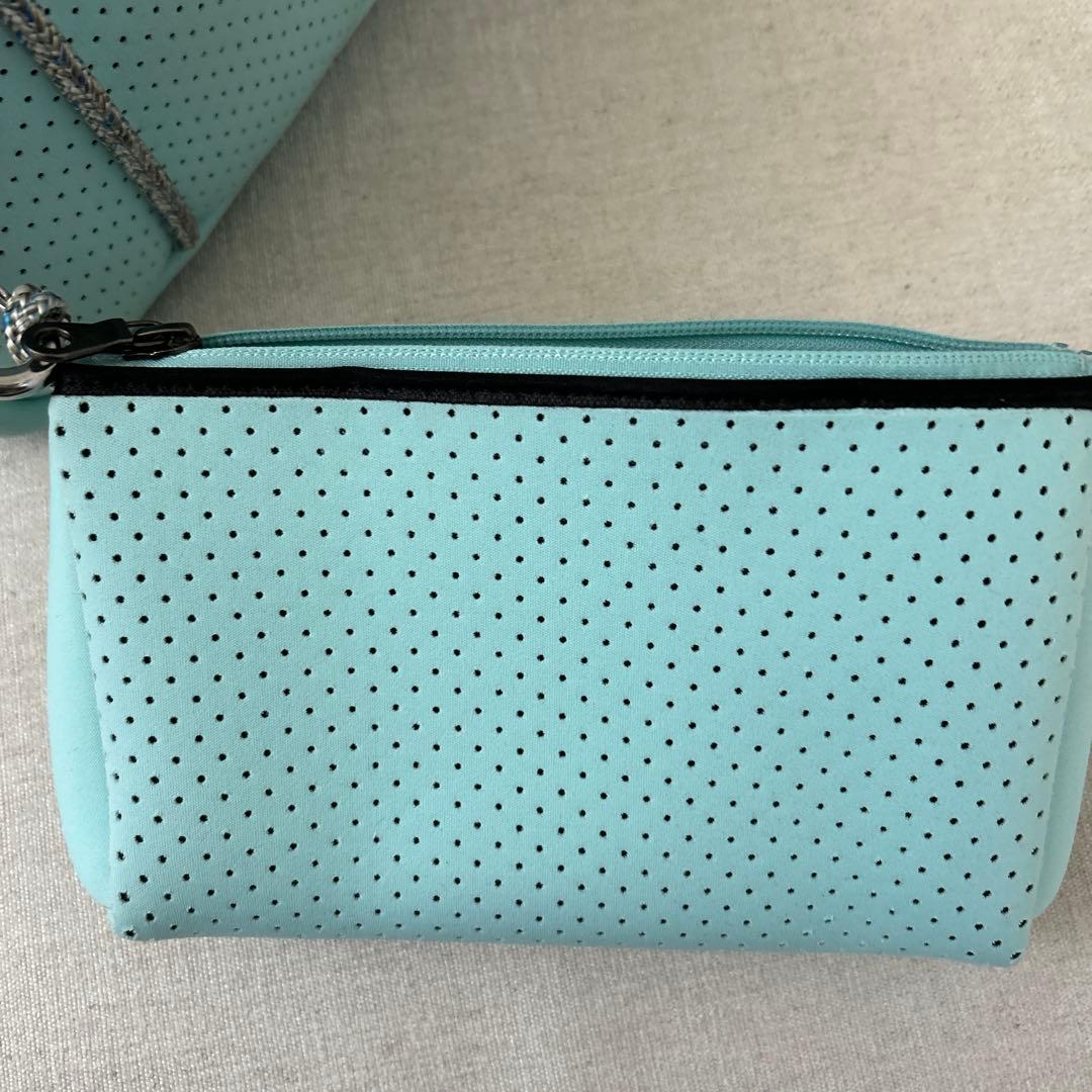 State of escape ターコイズブルー　2way バッグ