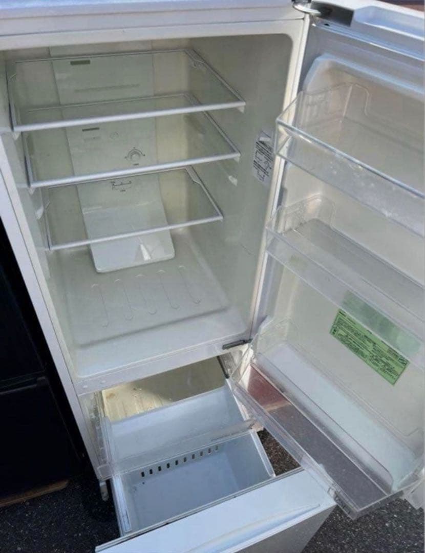 2019年式 156Lアイリスオオヤマ 冷凍冷蔵庫 AF156-WE