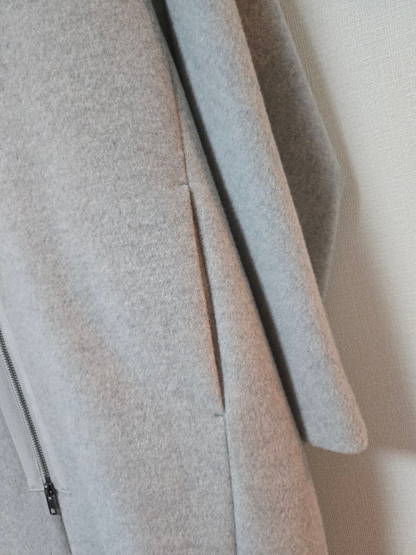 【未使用】JOURNAL STANDARDrelumeグレー ジップアップコート