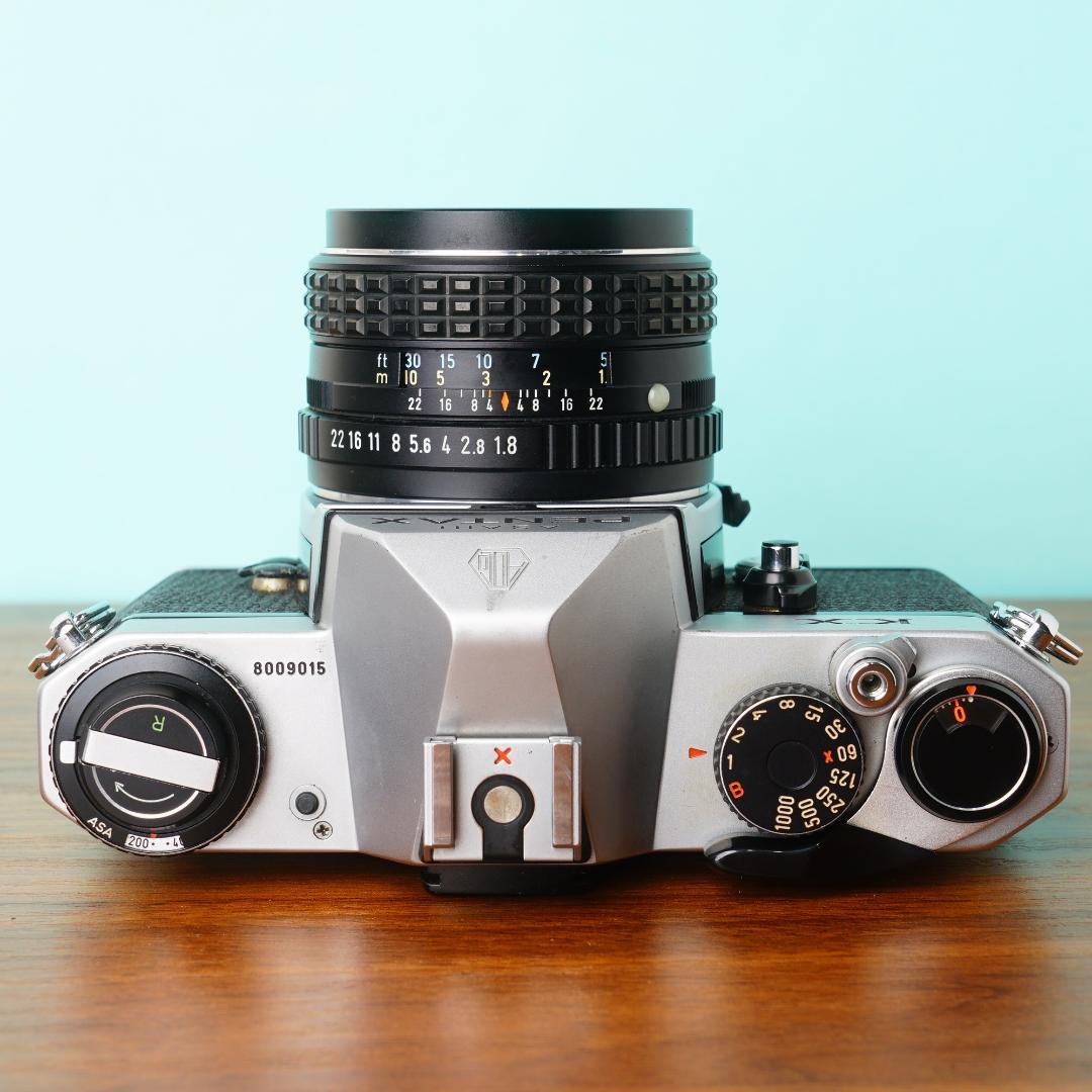 完動品◎ペンタックス KX 55mm f1.8 フィルムカメラ 015
