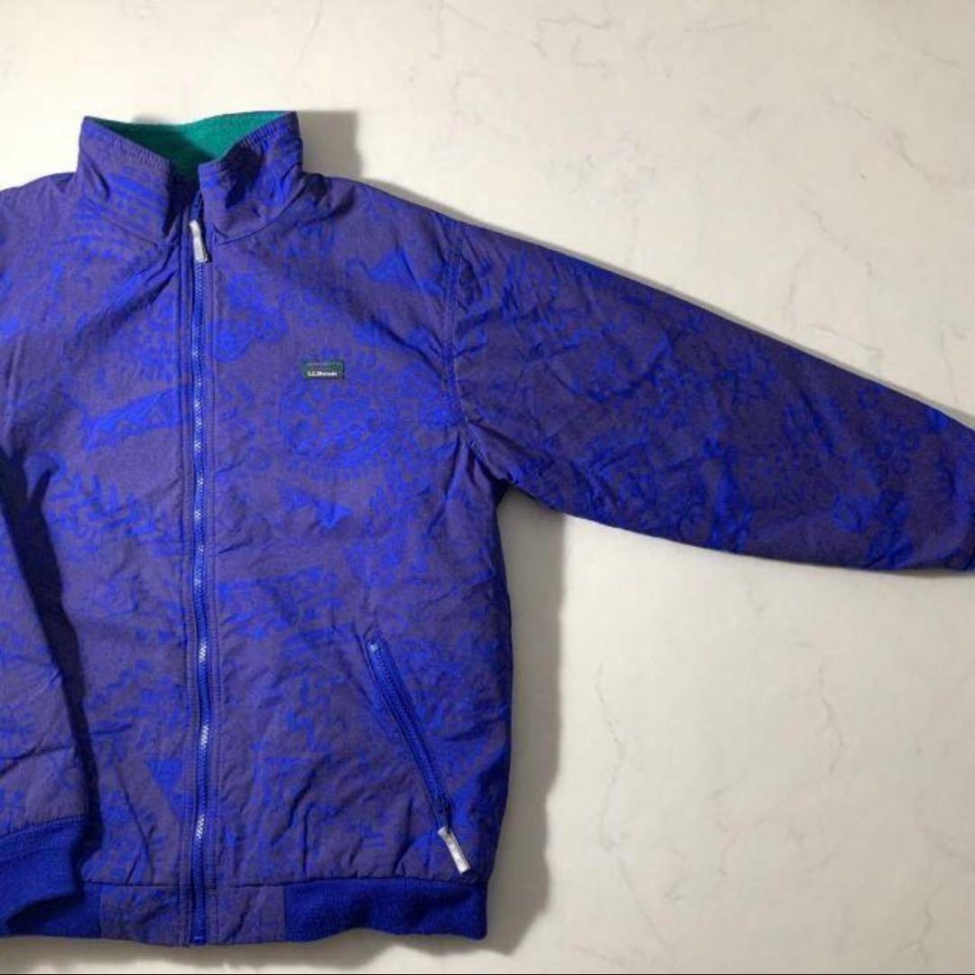 エルエルビーン　USA製　ナイロンジャケット　ジップアップ　美品