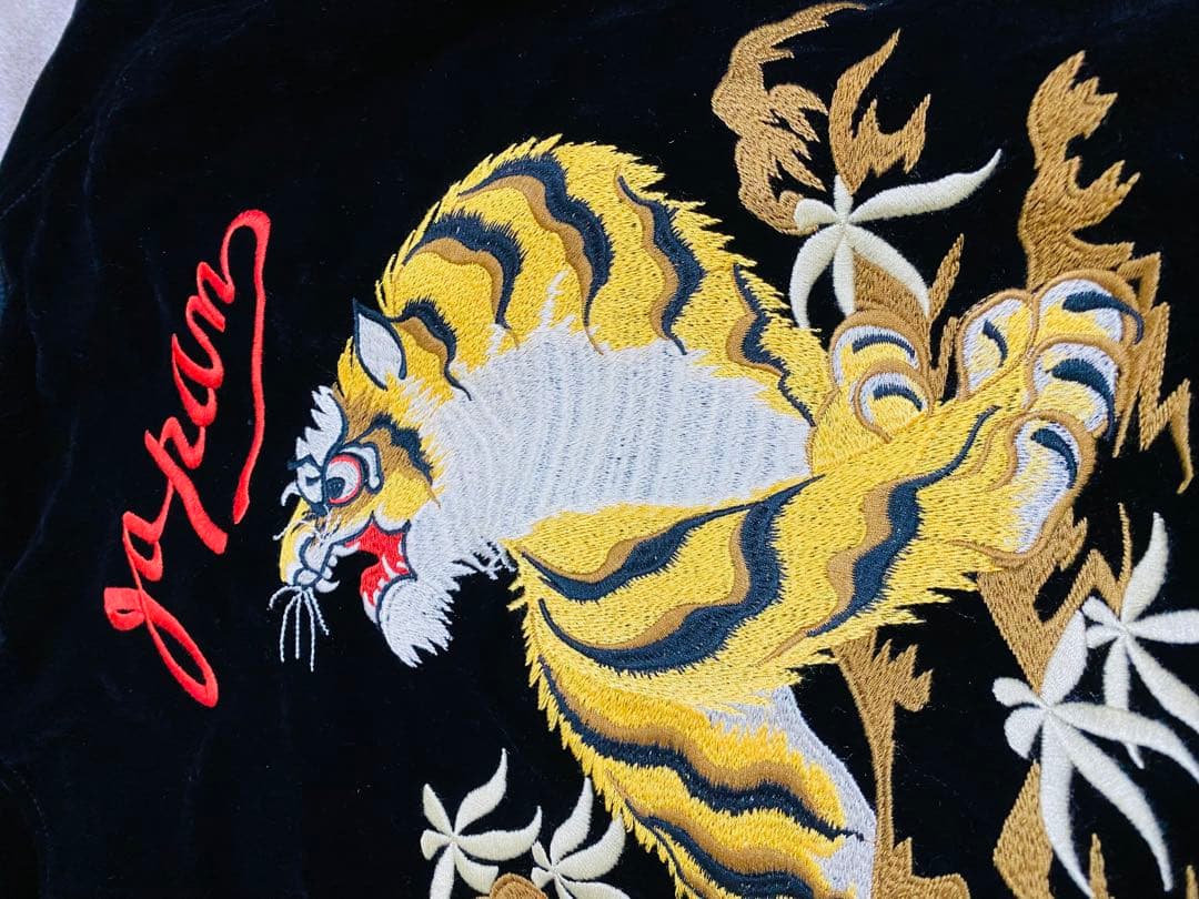 NON STOCK & CO ２面用 別珍 虎鷲 限定 スカジャン 美品