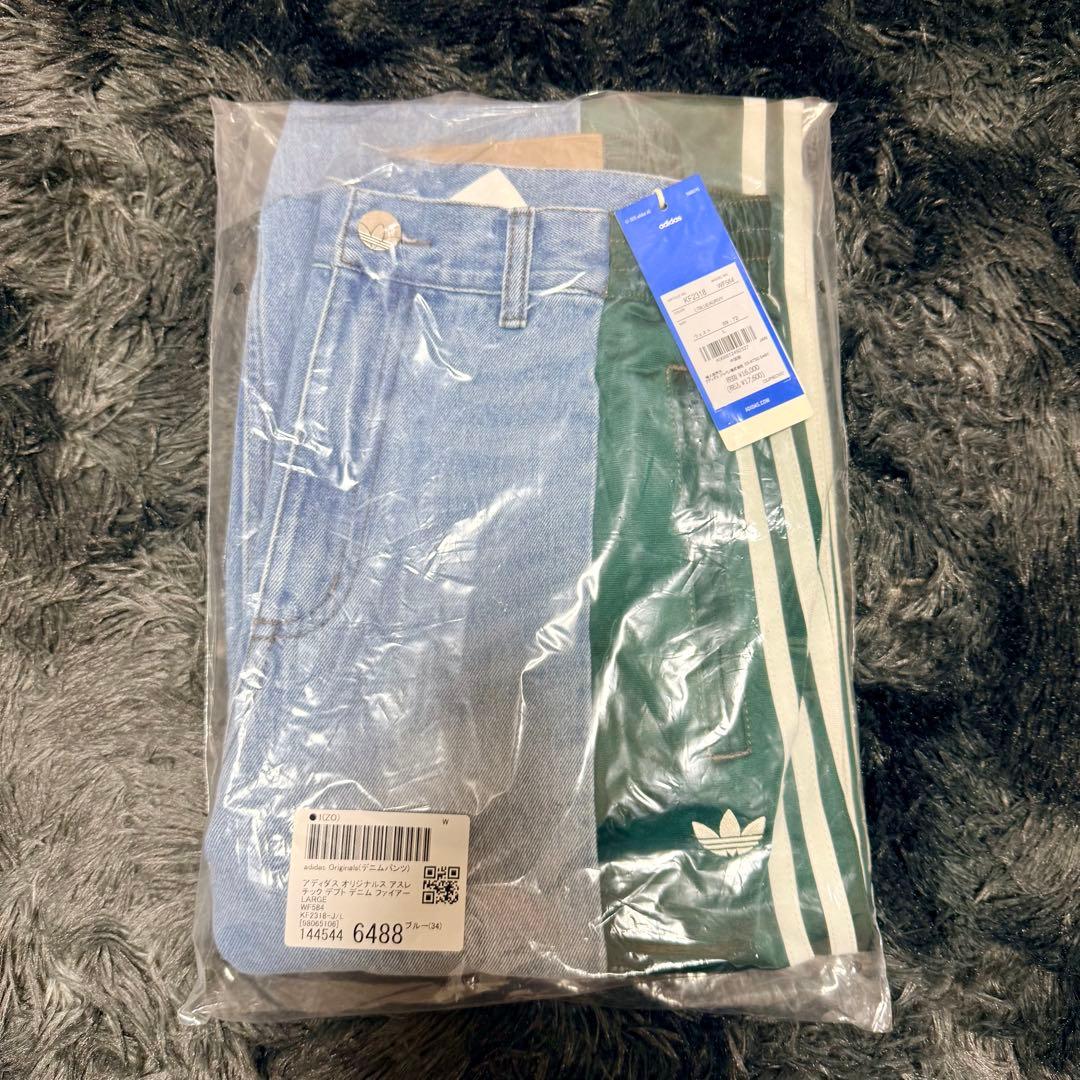 【新品】adidas オリジナルス アスレチック デプト デニム ファイアー L