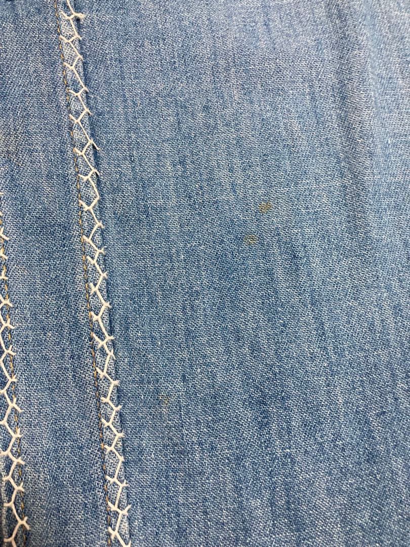 【激レア】70s JC Penney MH 白タグ 金文字 ハンド刺繍XL相当