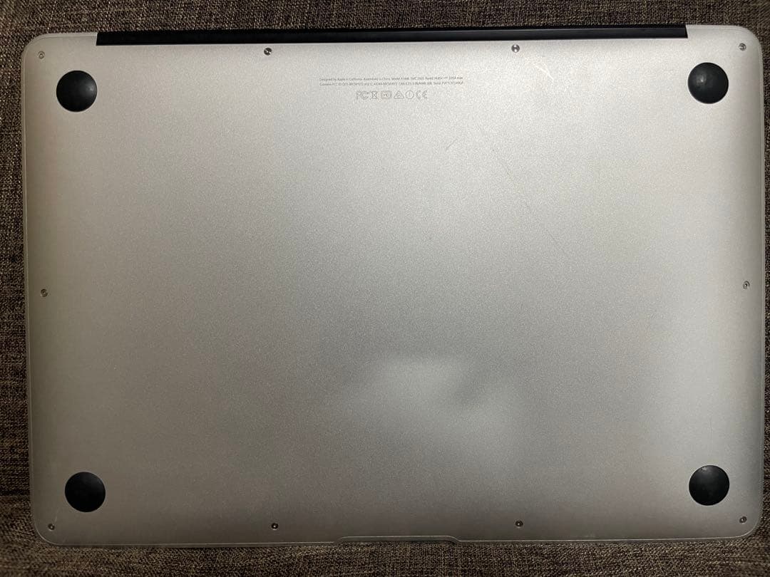 【ジャンク品】MacBook Air シルバー　A1466 2017年購入品