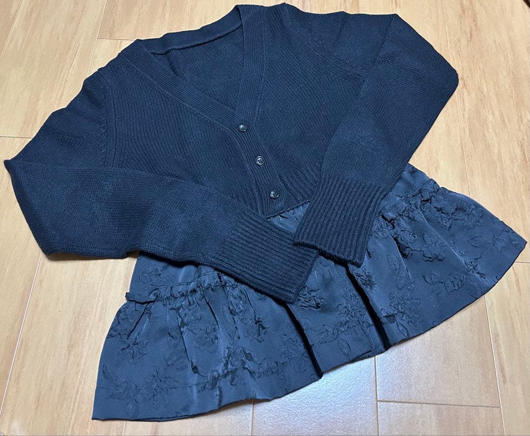 新品未使用★ シーニュ Cygne ドッキングニットカーデ beth