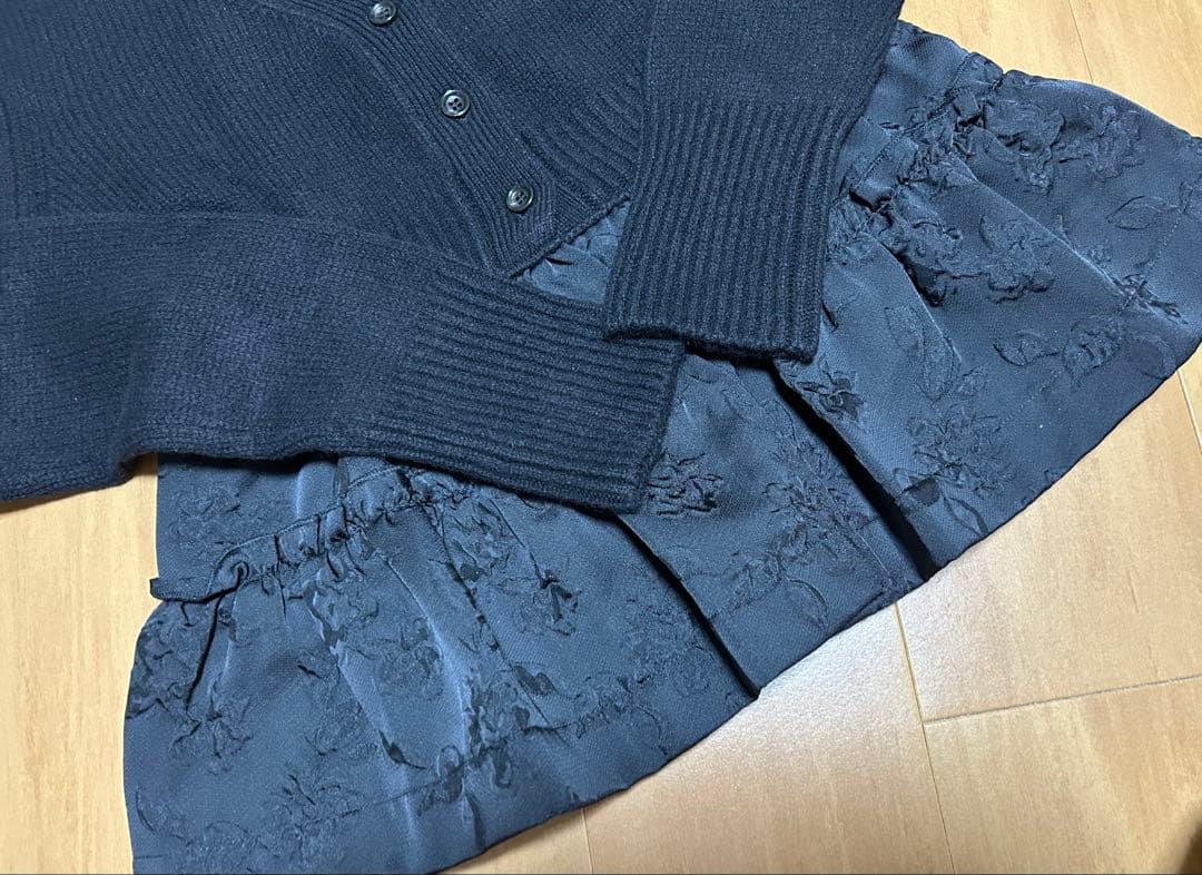 新品未使用★ シーニュ Cygne ドッキングニットカーデ beth