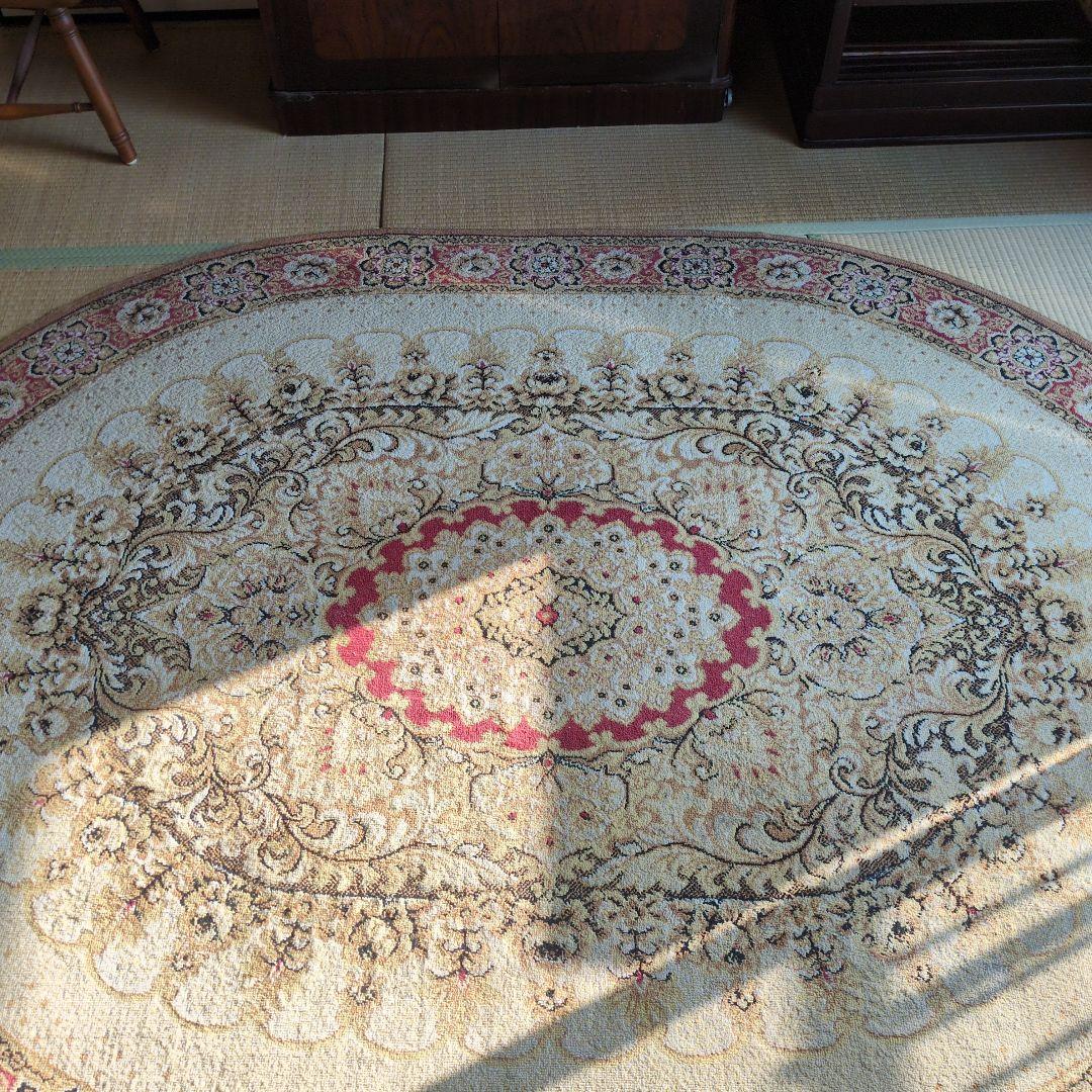 ★値下げ! 投げ売り お買い得★ペルシャ風絨毯 メダリオン柄 絨毯 センターラグ