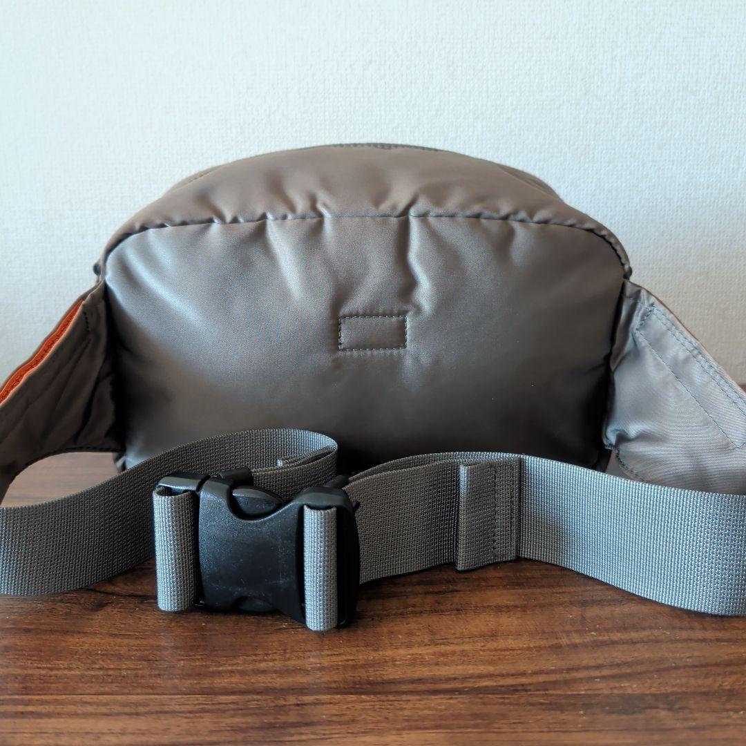 希少 廃盤カラー PORTER TANKER ウエストバッグ グレー 2way