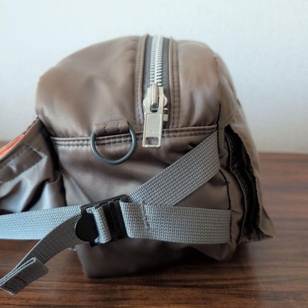 希少 廃盤カラー PORTER TANKER ウエストバッグ グレー 2way