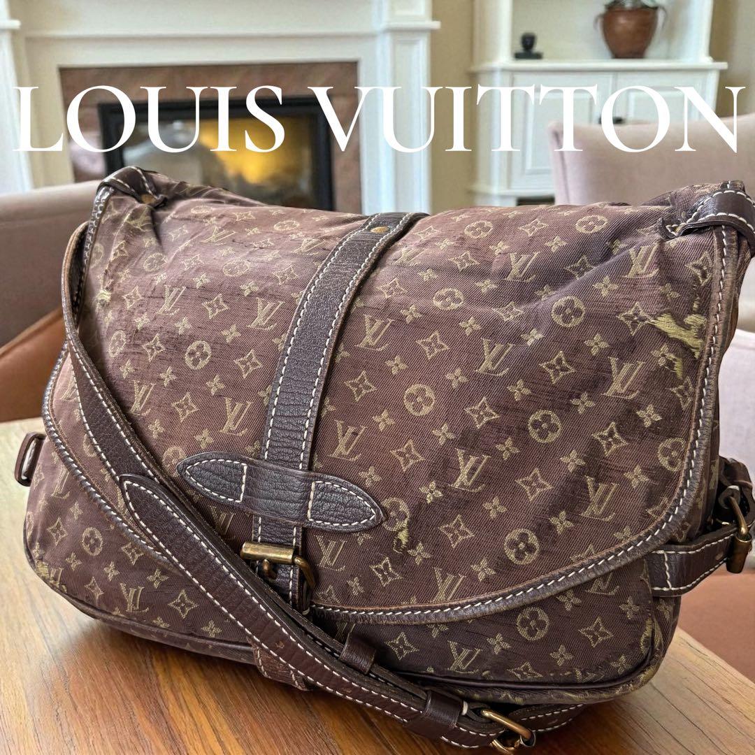 【希少】LOUIS VUITTON ソミュール モノグラム ダメージ有
