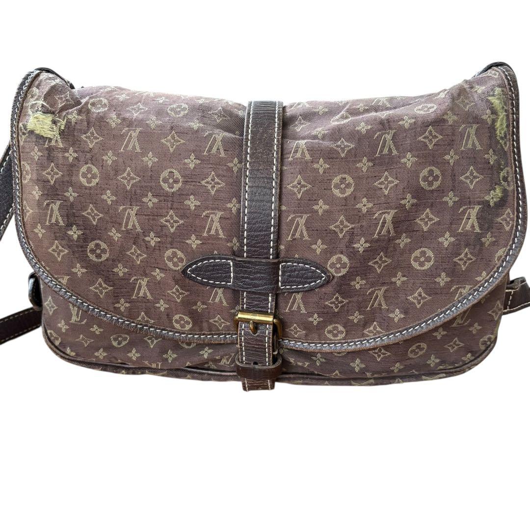 【希少】LOUIS VUITTON ソミュール モノグラム ダメージ有