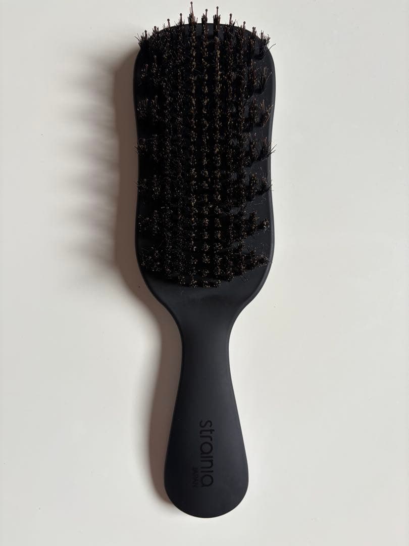 Strainia ストレーニア ケアストレートブラシ ヘアブラシ 癖毛 うねり