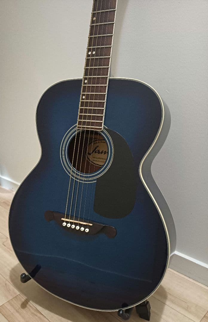 James☆アコースティックギタ☆ブルー ギター