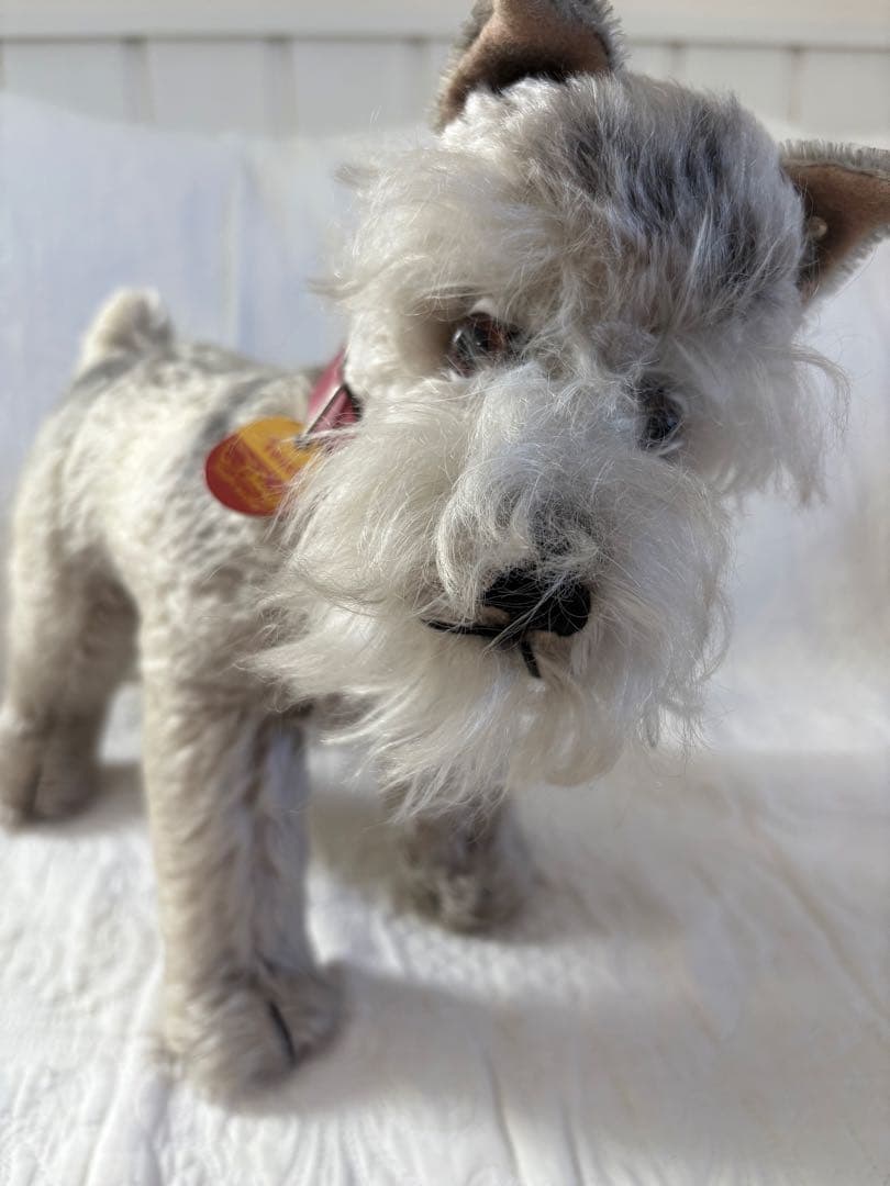 Steiff シュタイフ Tessie テッシー シュナウザー ビンテージ 犬