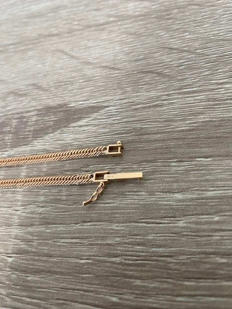 K18 喜平ネックレス 12面 45cm 11.17g 刻印有