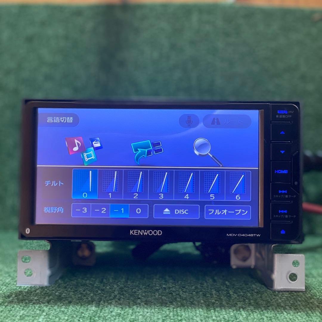 カーナビ KENWOOD MDV-D404BTW Bluetooth