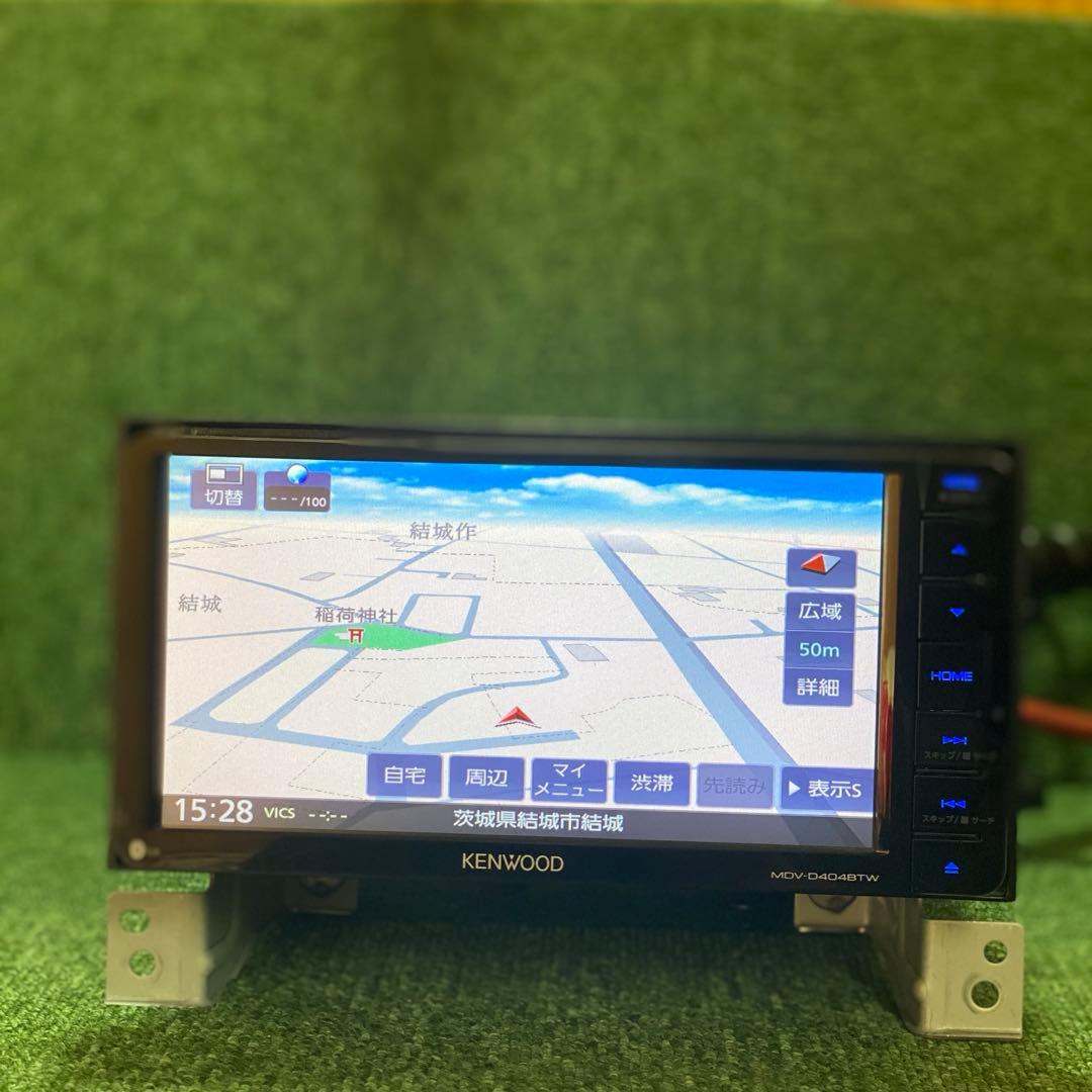 カーナビ KENWOOD MDV-D404BTW Bluetooth
