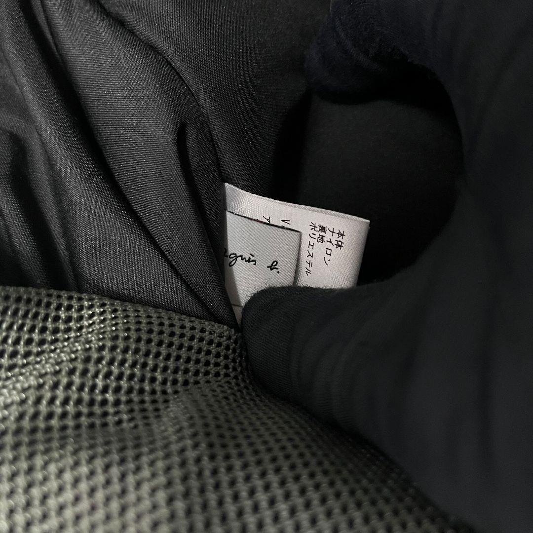 極美品　アニエスベー　リュック　ナイロン　ブラック