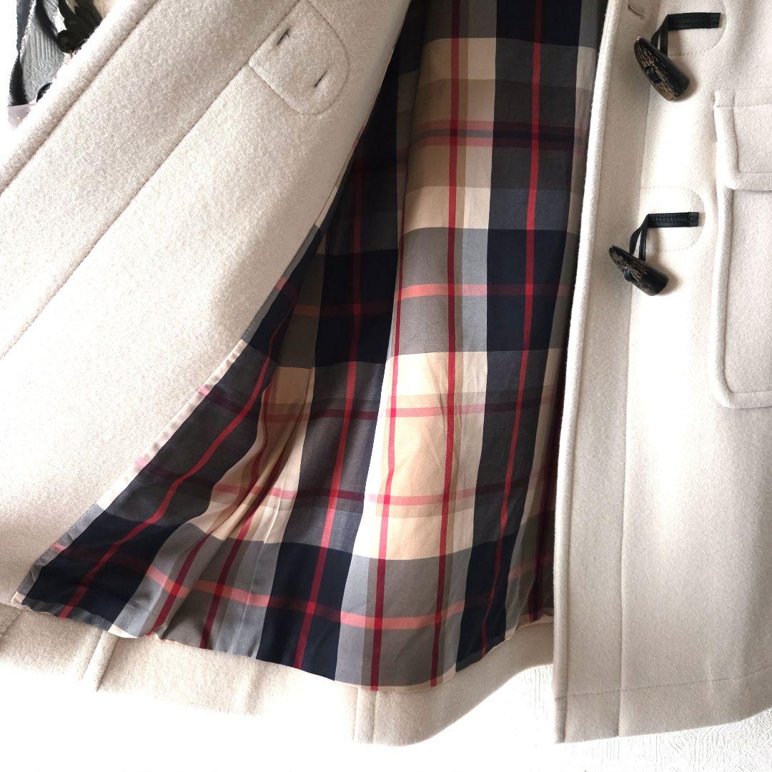 マッキントッシュフィロソフィ☆ライトグレージュ ダッフルコート 36 美品