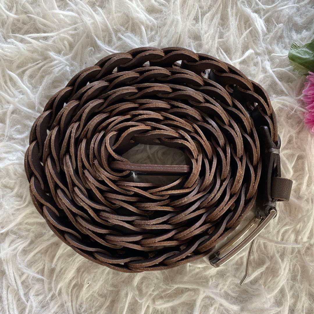 小物 lidnm Llife LEATHER CHAIN BELT