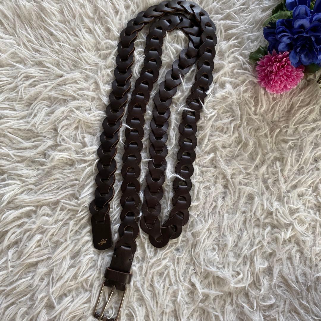 小物 lidnm Llife LEATHER CHAIN BELT