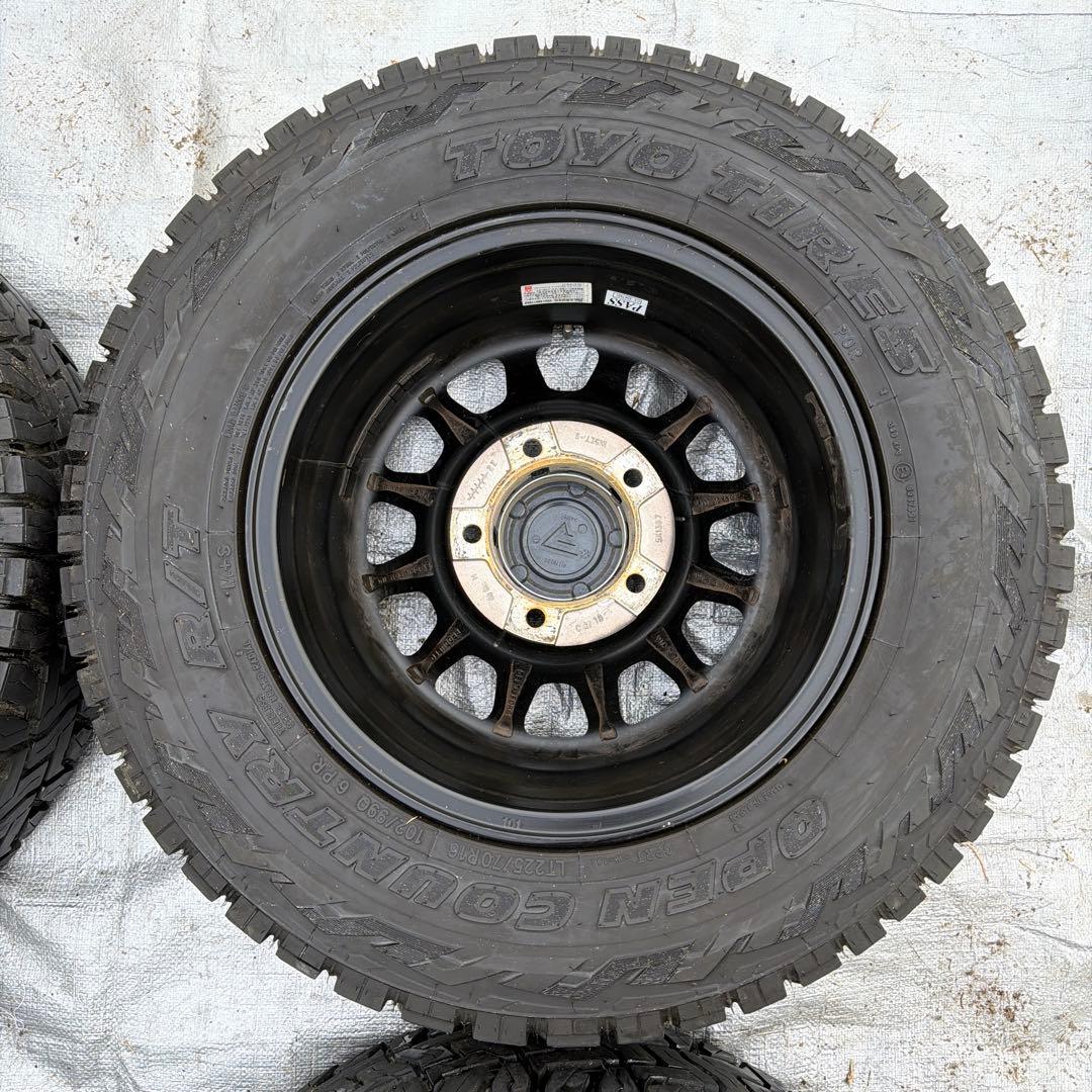 デルタフォースオーバル オープンカントリーRT16インチアルミナット付