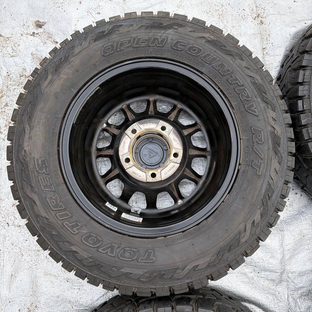 デルタフォースオーバル オープンカントリーRT16インチアルミナット付