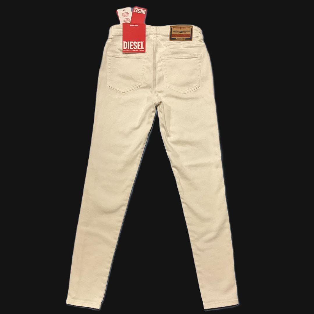 新品　ディーゼル　レディース　ホワイト ジーンズ　27　SLANDY　スキニー
